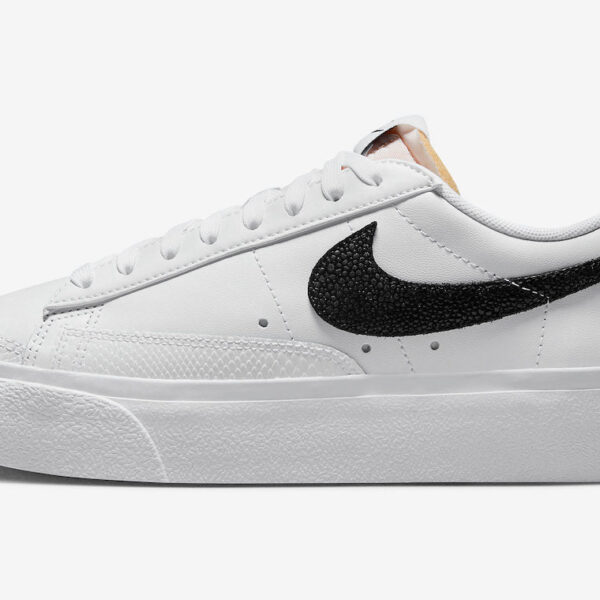 Nike Blazer Low Platform White Black