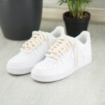 Air Force 1's with thick rope laces.
