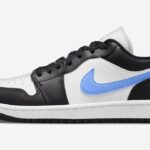 Nike Air Jordan 1 Low Black Blue White university UNC